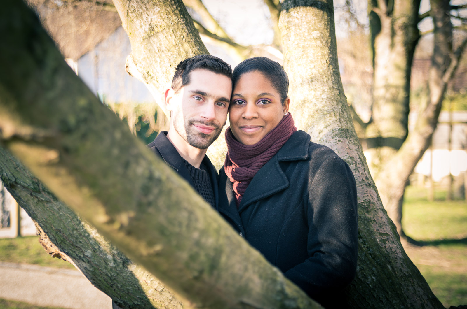 A sunny engagement session for Murielle and Luis