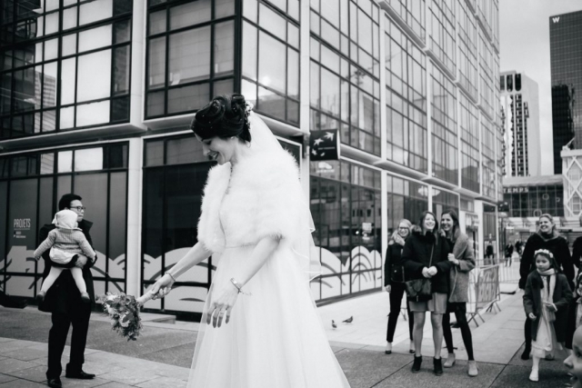 Photo de mariage à La Défense